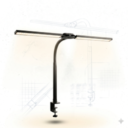 Đèn LED kẹp bàn cao cấp Double Head Desk Lamp