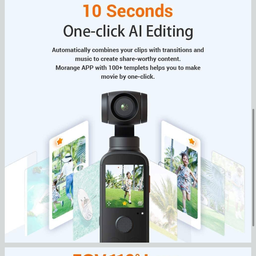 Camera Gimbal XIAOMI Morange ( bản nội địa) quay phim 4K, gimbal chống rung 3…