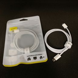 Cáp C to C Baseus hàng chính hãng (đóng túi)