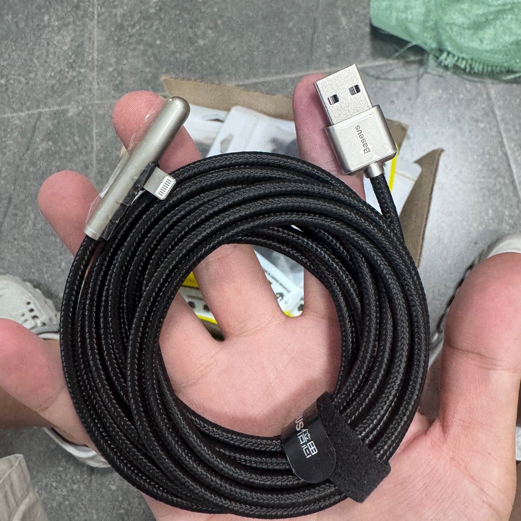Cáp sạc iPhone chân L chính hãng Baseus 