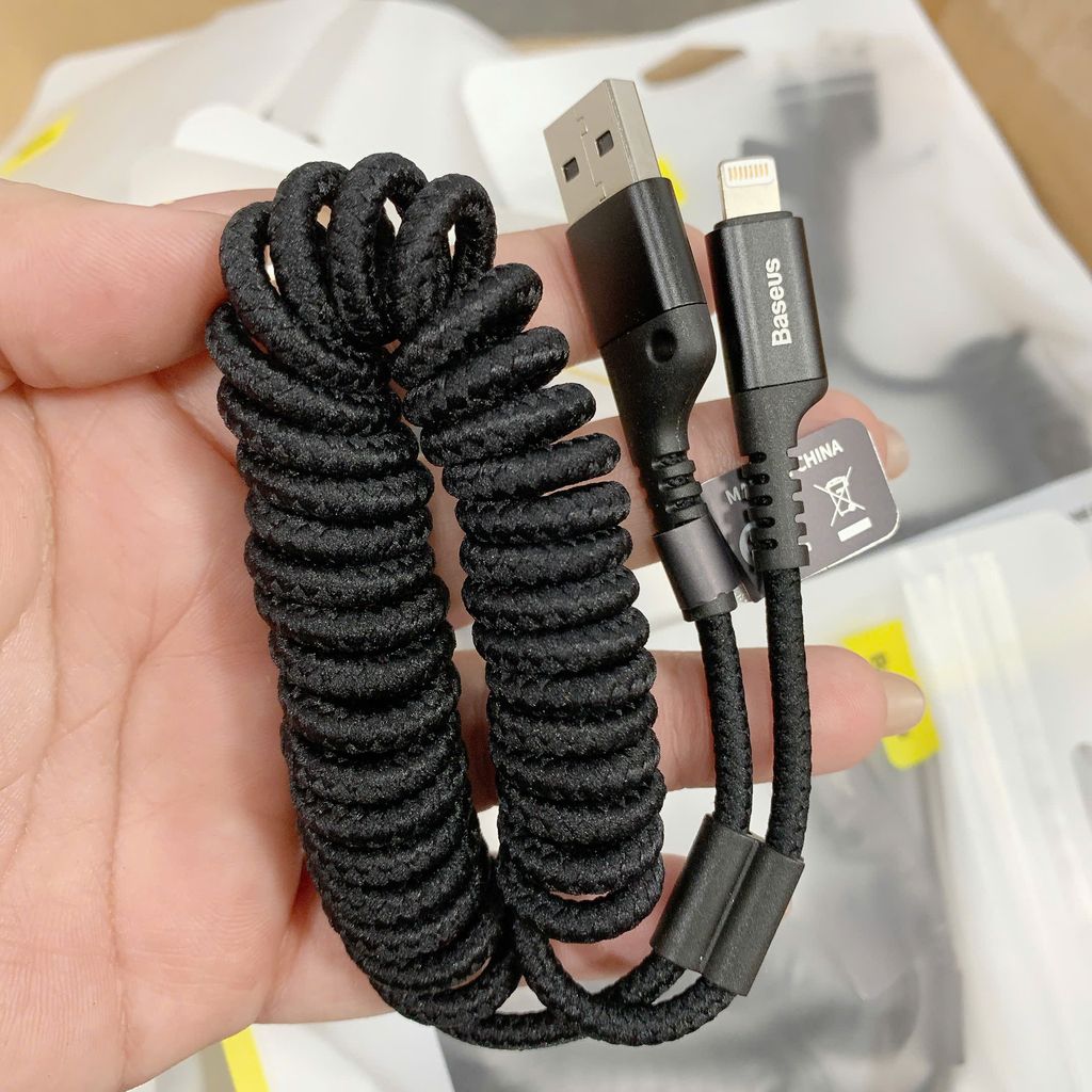 Cáp lò xò Baseus cho iPhone USB to Lightning