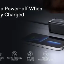 Cáp sạc tự ngắt Baseus Explorer Series USB-A to Lightning 1m