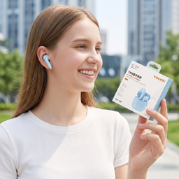 Tai nghe Bluetooth TWS hãng Toocki , Bluetooth 5.3, pin 25h