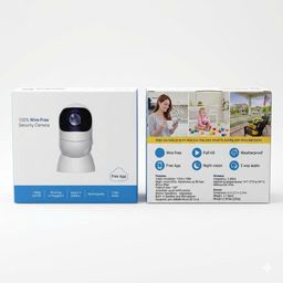 Camera xoay an ninh thông minh DCSXJ-108OPW, sạc pin, có quay video offline
