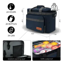 Túi đựng đồ hãng LANEDO, giữ nhiệt đi camping , bảo quản lạnh đồ uống / LISA-1…