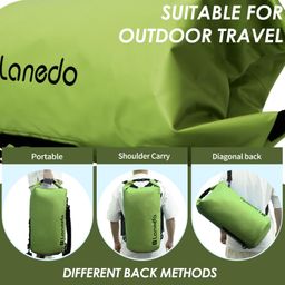 Balo dã ngoại cách nhiệt hãng Lanedo GAELEN (Amazon Mỹ), siêu chống nước, cắm…