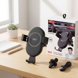 Giá đỡ & sạc không dây điện thoại trên Oto hãng BYZ N11 , sạc xe hơi 10w