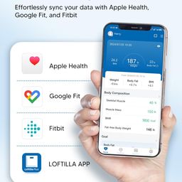 Cân điện tử hãng LOFTILLA - CS20B , kết nối App điện thoại