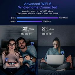 Bộ kích sóng WiFi 6 Rock Space AX1800 ( hàng Amazon Mỹ )