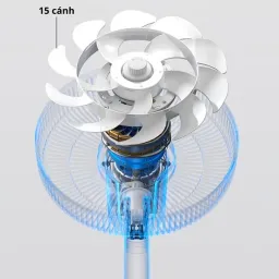 Quạt cây 15 cánh kép Xiaomi Jipin JP-WSLD-BS 30, động cơ BLDC
