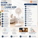 Quạt cây Xiaomi Jipin JP - F08 - CSXA kết nối App Mihome ( bản ndia)