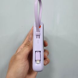 Pin sạc dự phòng Baseus Qpow Pro 10.000 mAh 20w liền cáp iP - PPQD2-10I (trưng…