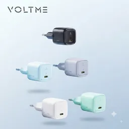 Củ sạc nhanh 30W (chân tròn) hãng VOLTME Revo 30 mini cổng nghệ GaN III PD nhỏ…