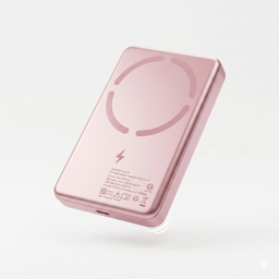 Pin dự phòng 10.000mAh sạc không dây Magsage vỏ kim loại (ko hộp)