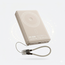 Pin sạc dự phòng sạc không dây Magsafe 10.000mAh PD20W kèm chân dựng