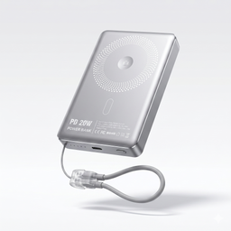 Pin sạc dự phòng sạc không dây Magsafe 10.000mAh PD20W kèm chân dựng
