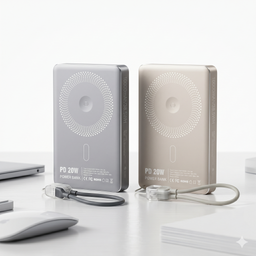 Pin sạc dự phòng sạc không dây Magsafe 10.000mAh PD20W kèm chân dựng
