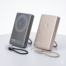 Pin sạc dự phòng sạc không dây Magsafe 10.000mAh PD20W kèm chân dựng