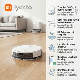 Robot Hút Bụi Lau Nhà Xiaomi Lydsto G2 – bản quốc tế, tự đổ rác
