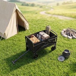 Xe kéo gấp gọn đa năng mini hãng Greemotion ( Đức ), để cốp xe hơi, đi dã ngoạ…