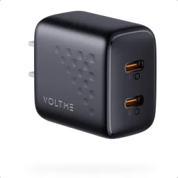 Combo 2 Củ sạc nhanh 2 cổng PD hãng VOLTME Revo 20 Duo Lite 20W