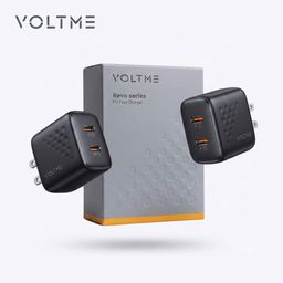 Combo 2 Củ sạc nhanh 2 cổng PD hãng VOLTME Revo 20 Duo Lite 20W