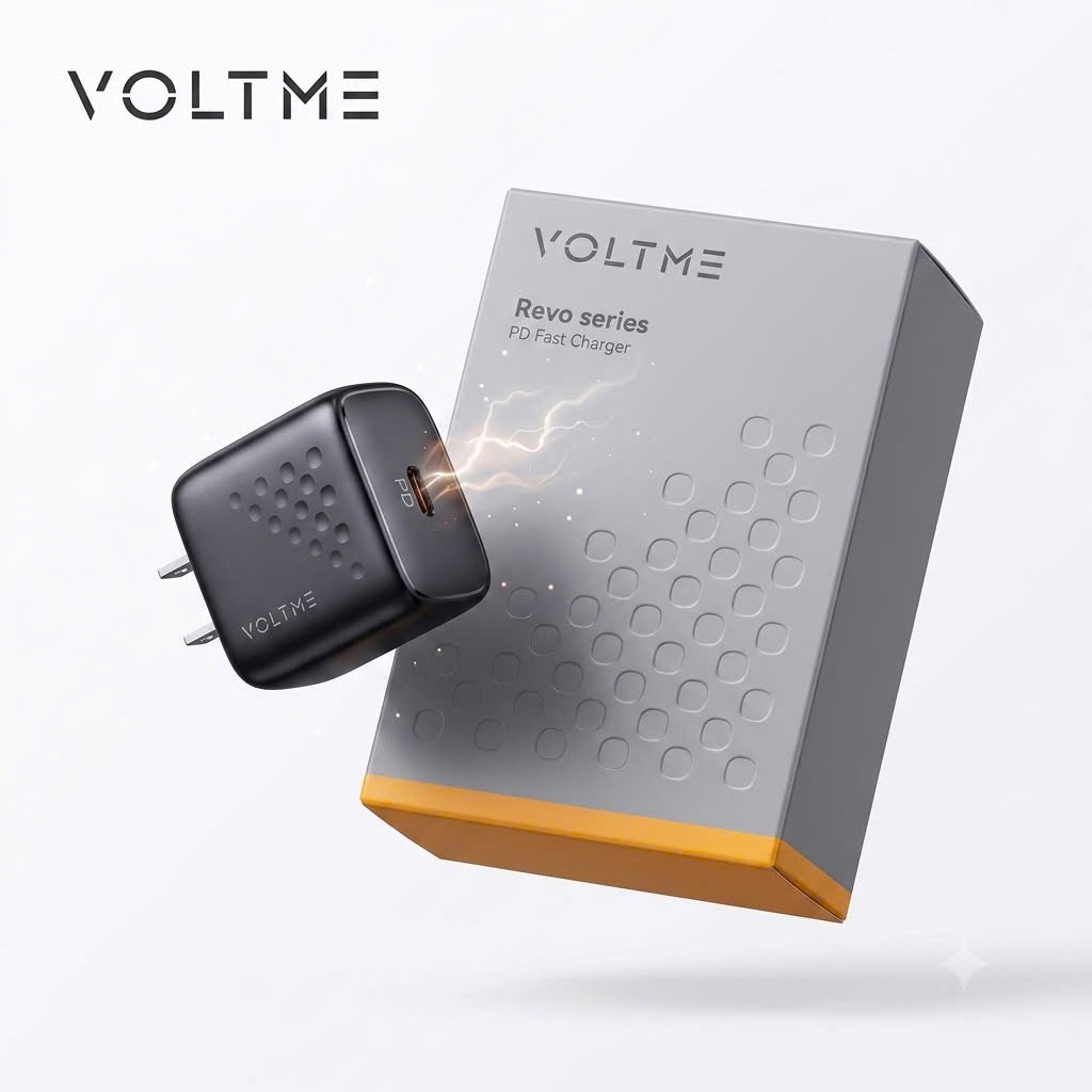 {Order giao 28/7} Củ sạc nhanh 20W VOLTME Revo 20 Lite Charger 20W 