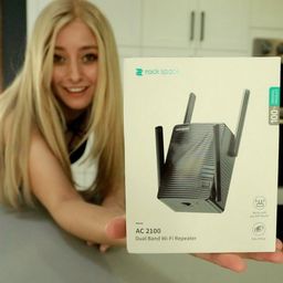 Bộ kích sóng wifi Rock space AC2100 Dual Band Wi-Fi Repeater, 2 băng tần