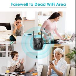 Bộ kích sóng wifi Rock space AC2100 Dual Band Wi-Fi Repeater, 2 băng tần