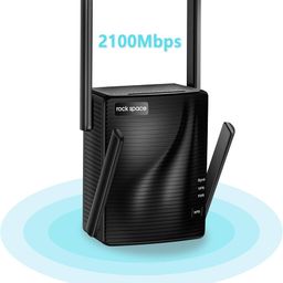 Bộ kích sóng wifi Rock space AC2100 Dual Band Wi-Fi Repeater, 2 băng tần