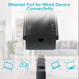 Bộ kích sóng wifi Rock space AC2100 Dual Band Wi-Fi Repeater, 2 băng tần
