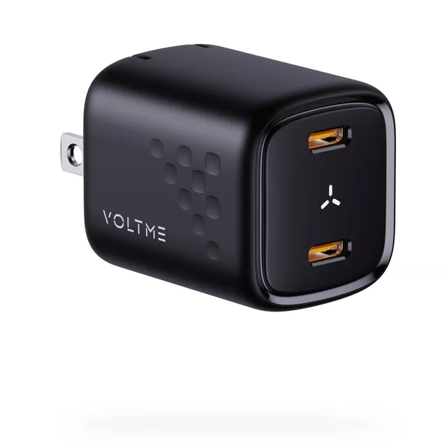 {Order giao 28/7} Củ Sạc Nhanh Voltme Revo Duo 30W GaN III | 2 Cổng Type-C Sạc Cùng Lúc
