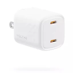 Củ Sạc Nhanh Voltme Revo Duo 30W GaN III | 2 Cổng Type-C Sạc Cùng Lúc