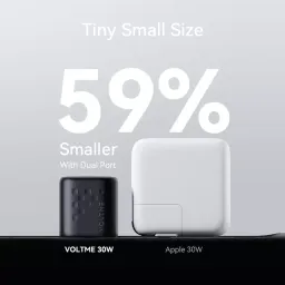 Củ Sạc Nhanh 30W VOLTME Revo 30 Mini, công nghên GaN III siêu nhỏ gọn