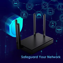 Modem / Router WiFi 6 Rock Space AX1800 Chính Hãng, 4 ăng ten, chuẩn WIFI 6