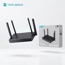 Modem / Router WiFi 6 Rock Space AX1800 Chính Hãng, 4 ăng ten, chuẩn WIFI6 tốc độ cao, phủ sóng rộng