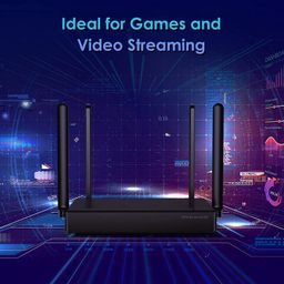 Modem / Router WiFi 6 Rock Space AX1800 Chính Hãng, 4 ăng ten, chuẩn WIFI 6