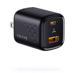 Củ Sạc Nhanh 30W VOLTME Revo 30 Duo GaN III (USB-C + USB-A) – Sạc Nhanh PD3.0/…