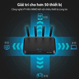 Modem/ Router WiFi Rock Space AC2100 RSD0614 – WiFi 5 Băng Tần Kép Gigabit, MU…