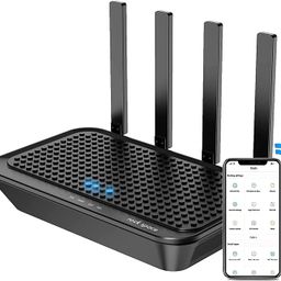 Modem/ Router WiFi Rock Space AC2100 RSD0614 – WiFi 5 Băng Tần Kép Gigabit, MU…