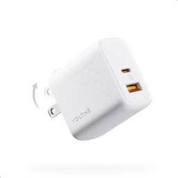 Củ sạc nhanh 35W VOLTME Revo 35 Duo (C+A) GaN – 2 Cổng USB-C + USB-A | Sạc Nha…