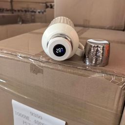 Phích Nước Giữ Nhiệt 1 Lít Có Màn Hình LED Cảm Ứng - Bình Ủ Trà, Cà Phê Inox 304