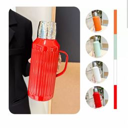 Phích Nước Giữ Nhiệt 1 Lít Có Màn Hình LED Cảm Ứng - Bình Ủ Trà, Cà Phê Inox 304
