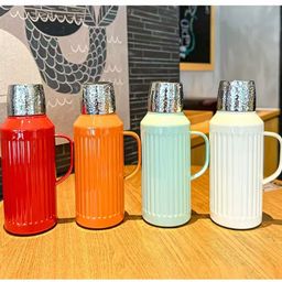 Phích Nước Giữ Nhiệt 1 Lít Có Màn Hình LED Cảm Ứng - Bình Ủ Trà, Cà Phê Inox 304