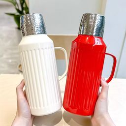 Phích Nước Giữ Nhiệt 1 Lít Có Màn Hình LED Cảm Ứng - Bình Ủ Trà, Cà Phê Inox 304