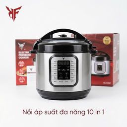 Nồi áp suất đa năng 10 in 1 KLX002, dung tích 6L, công suất 1000W