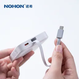 Pin sạc dự phòng MagSafe NOHON 22,5W 10.000mAh tích hợp cáp Type-C sạc nhanh P…