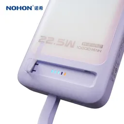 Pin sạc dự phòng MagSafe NOHON 22,5W 10.000mAh tích hợp cáp Type-C sạc nhanh P…