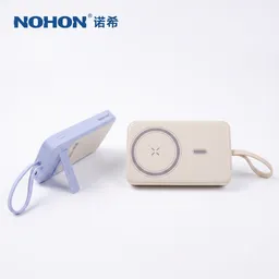 Pin sạc dự phòng MagSafe NOHON 22,5W 10.000mAh tích hợp cáp Type-C sạc nhanh P…