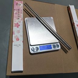 Đôi đũa Titanium Nguyên Chất thương hiệu RYP, Kháng khuẩn, siêu nhẹ, chống trơn